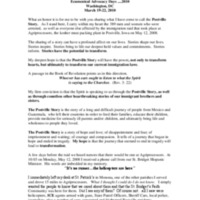 Ecumenical Advocacy Days 2010, Washington, DC, March 19-22, 2010